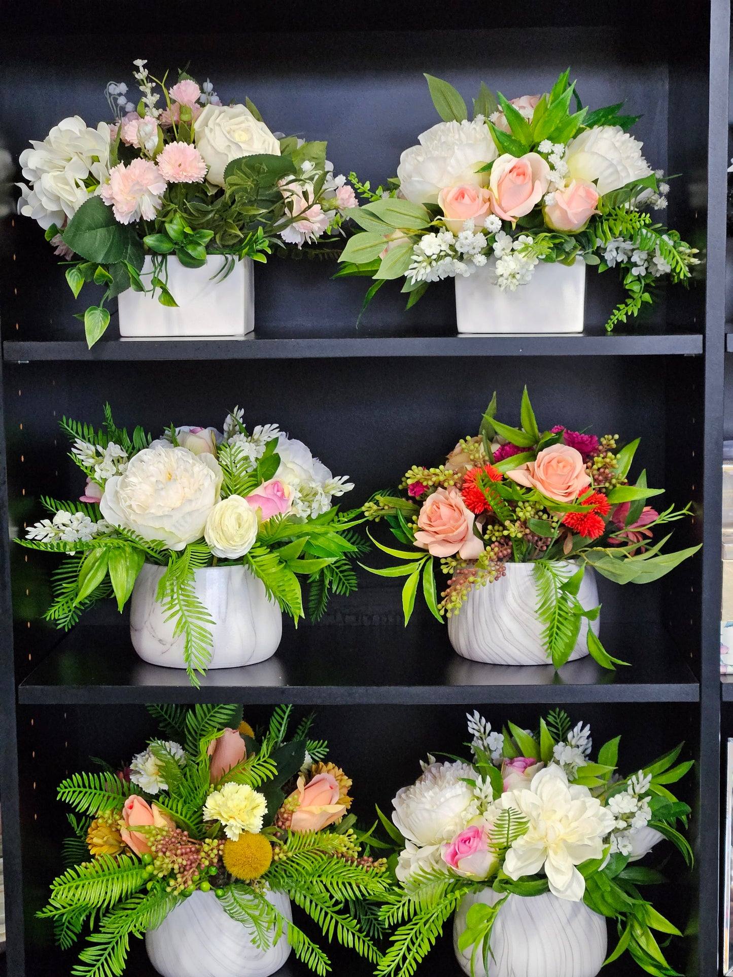 Ceramic Silk Arrangements