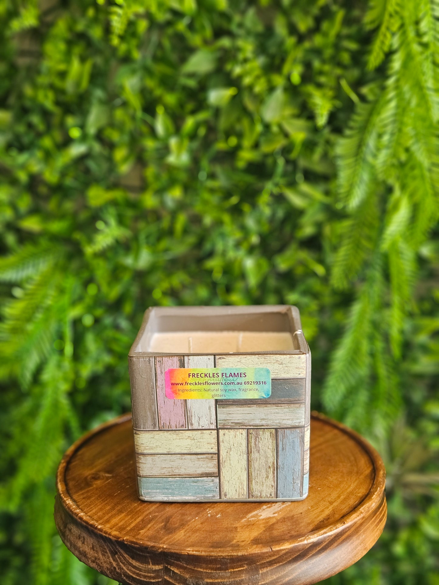 Square Ceramic Candles