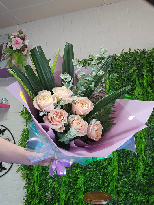 Coloured Rose Bouquet