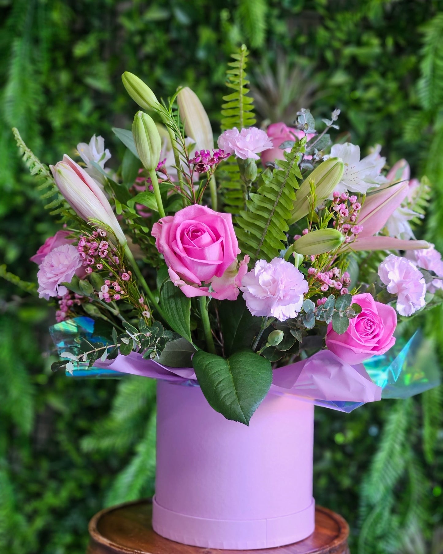 Hat Box Arrangement