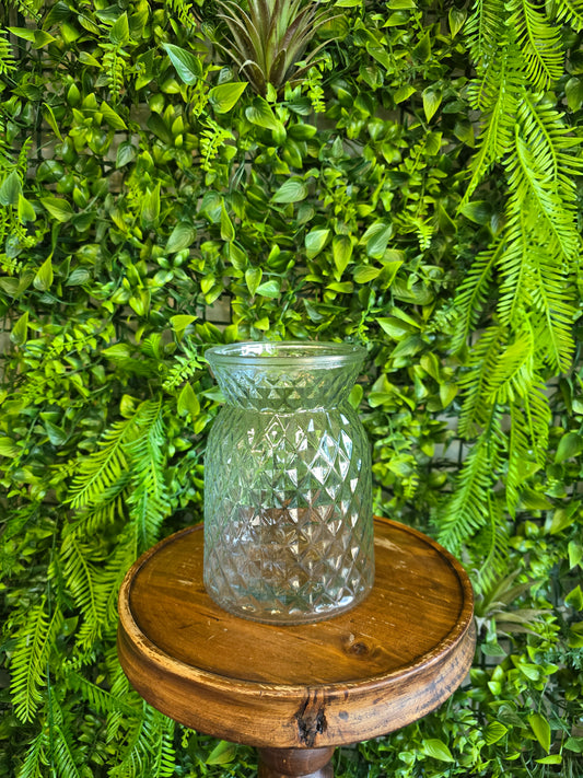 Diamond Glass Vase