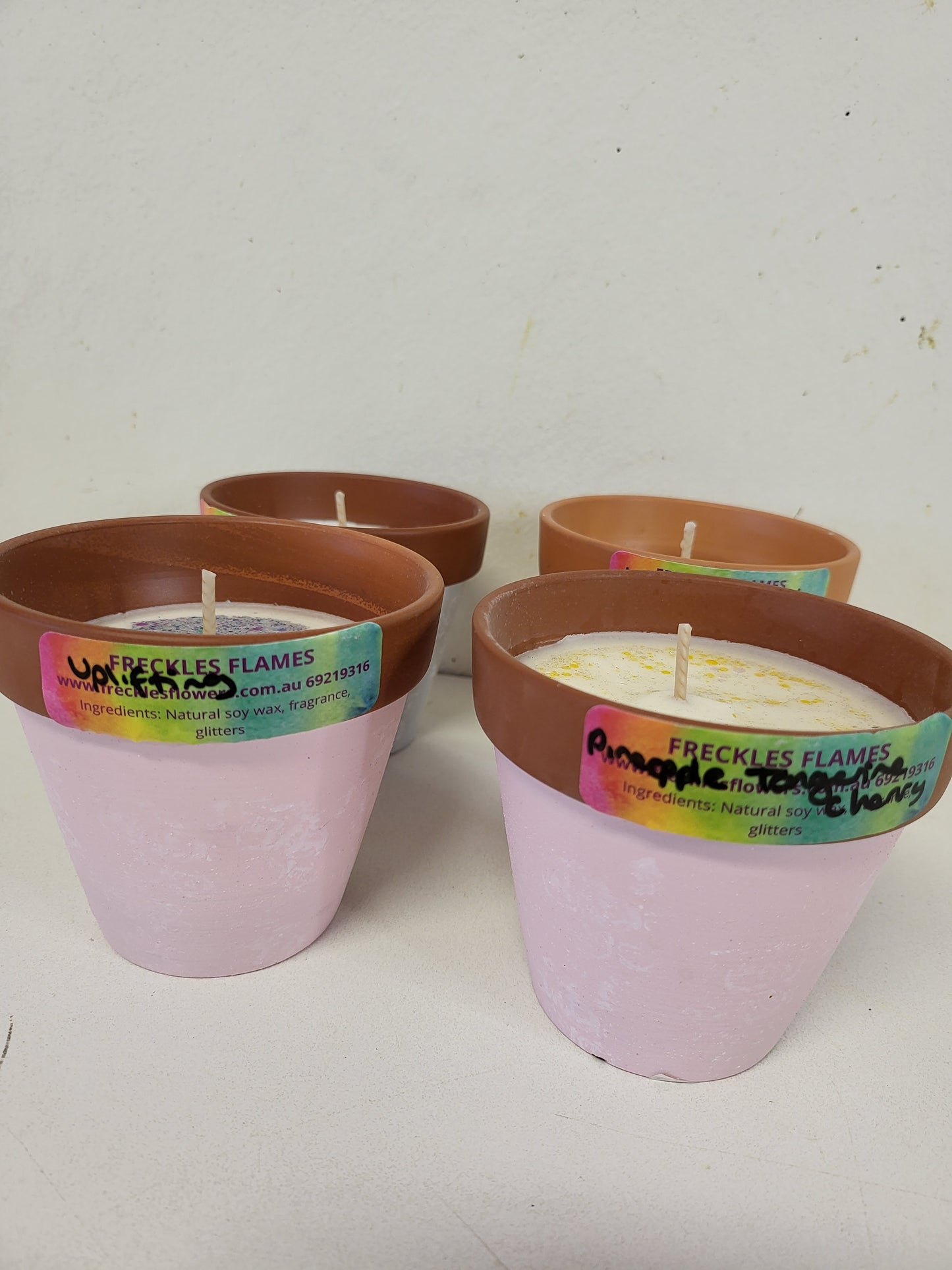 Potted Soy Candles