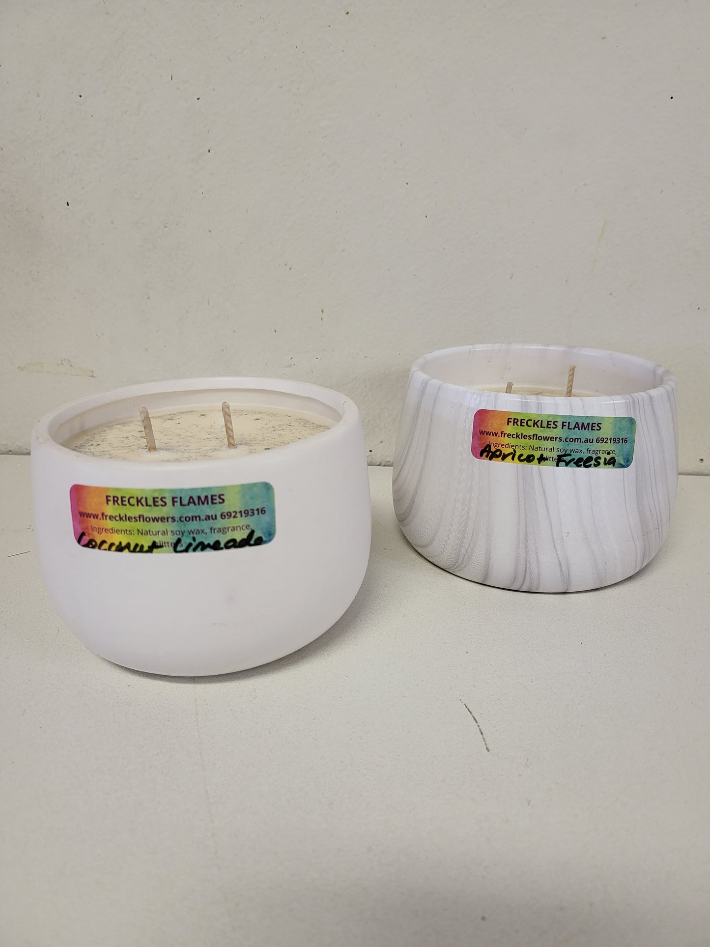 Large Double Wick Candles