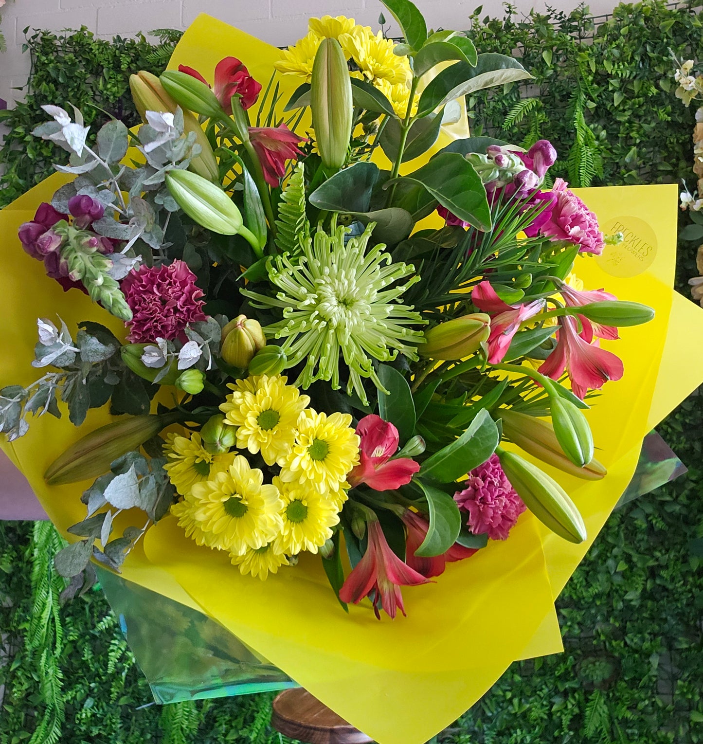 Bright mixed bouquet