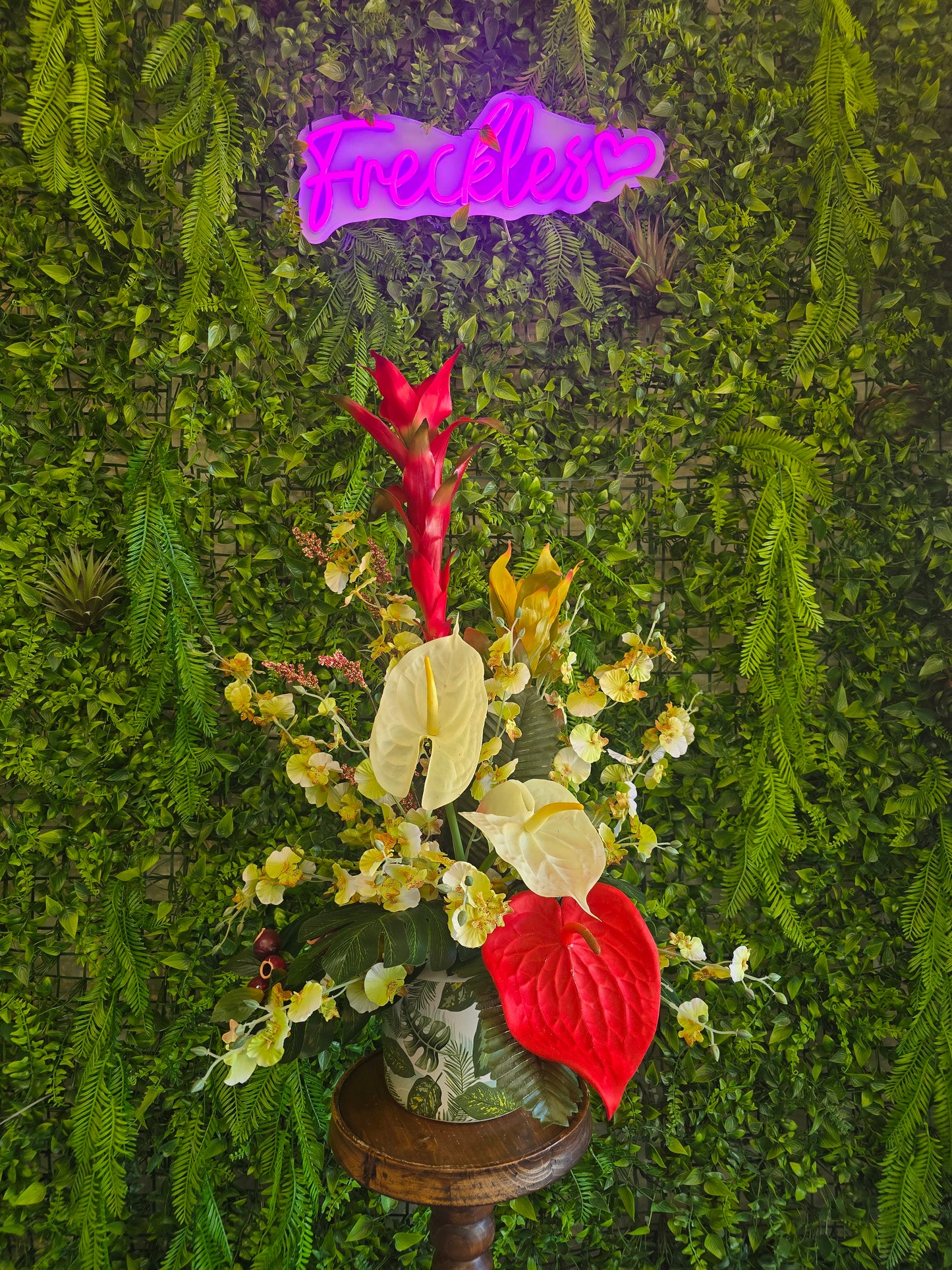 Monstera Potted Silk Arrangement