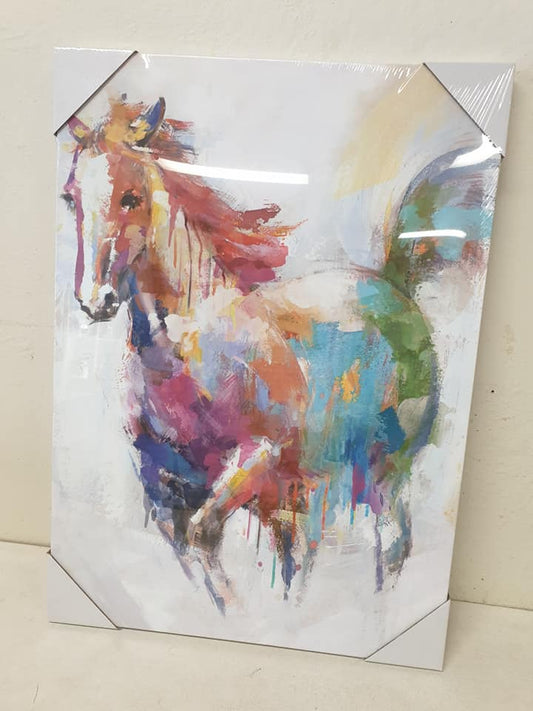 Large watercolour horse